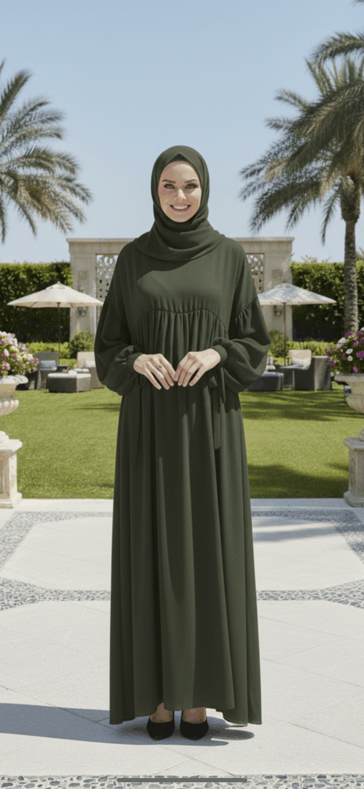 Medine İpeği Elbise - 3